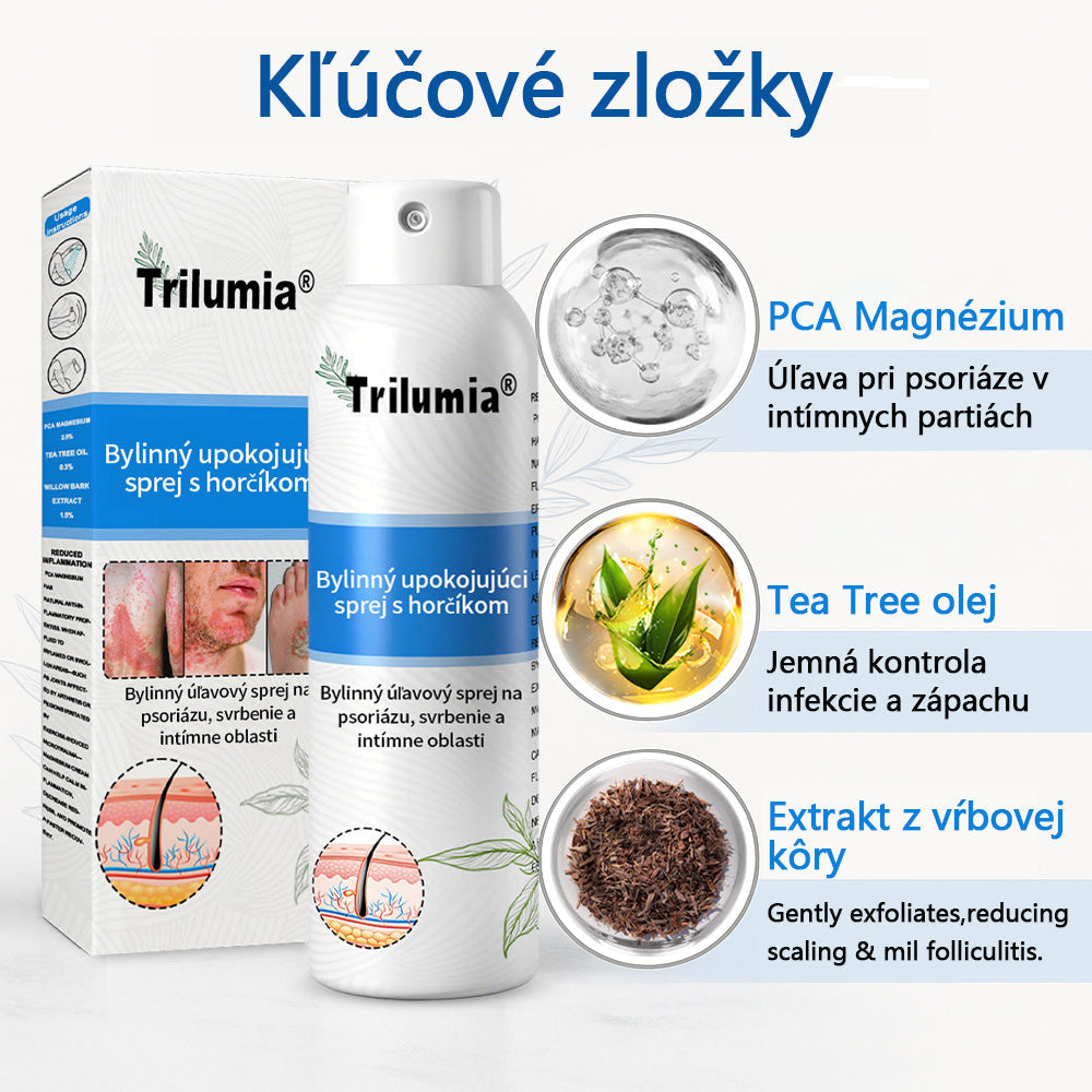 Oficiálny obchod✨: Trilumia®Horčíkový bylinný sprej na psoriázu⚕️certifikované FDA (úľava od psoriázy a ekzému, zlepšenie bakteriálnych infekcií v oblasti genitálií a liečba akné a tmavých škvŕn)