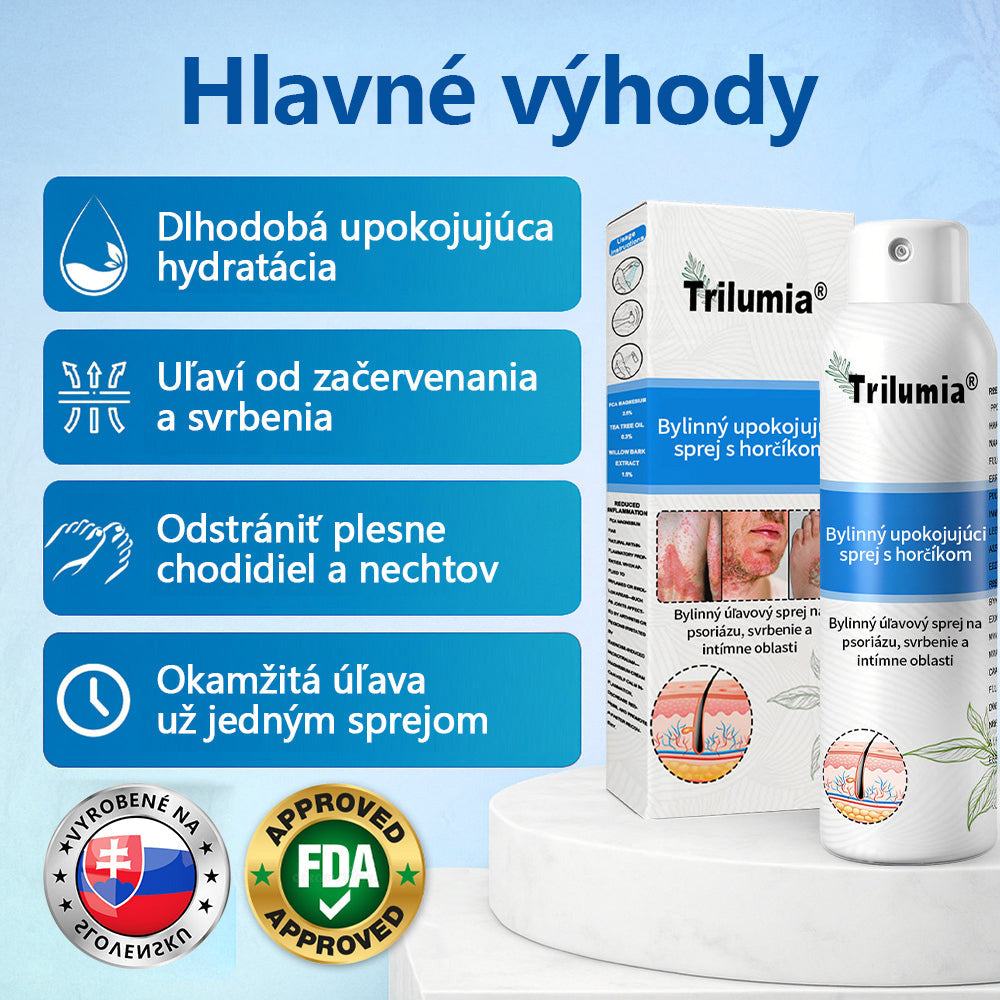 Oficiálny obchod✨: Trilumia®Horčíkový bylinný sprej na psoriázu⚕️certifikované FDA (úľava od psoriázy a ekzému, zlepšenie bakteriálnych infekcií v oblasti genitálií a liečba akné a tmavých škvŕn)