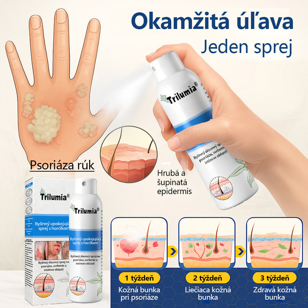 Oficiálny obchod✨: Trilumia®Horčíkový bylinný sprej na psoriázu⚕️certifikované FDA (úľava od psoriázy a ekzému, zlepšenie bakteriálnych infekcií v oblasti genitálií a liečba akné a tmavých škvŕn)