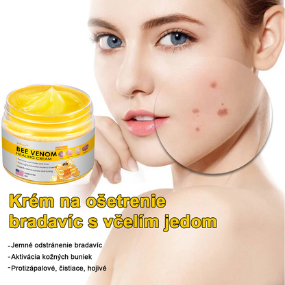 2024 NOVINKA Velisse™ Pleťový krém s včelím jedom(🧑‍⚕️Odporúča sa AAD), na odstránenie bradavíc, akné a jaziev – lieči viaceré kožné stavy