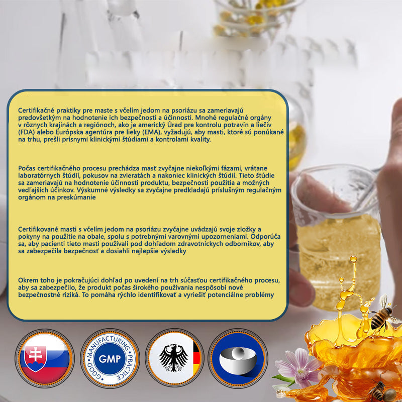 🌿Pokročilá masť na liečbu psoriázy Ourlyard™ (👨‍⚕Odporúčané lekárom) je certifikovaná Slovenským ústavom liečiv a zdravotníckych pomôcok (BFARM) a získala certifikáciu CE.