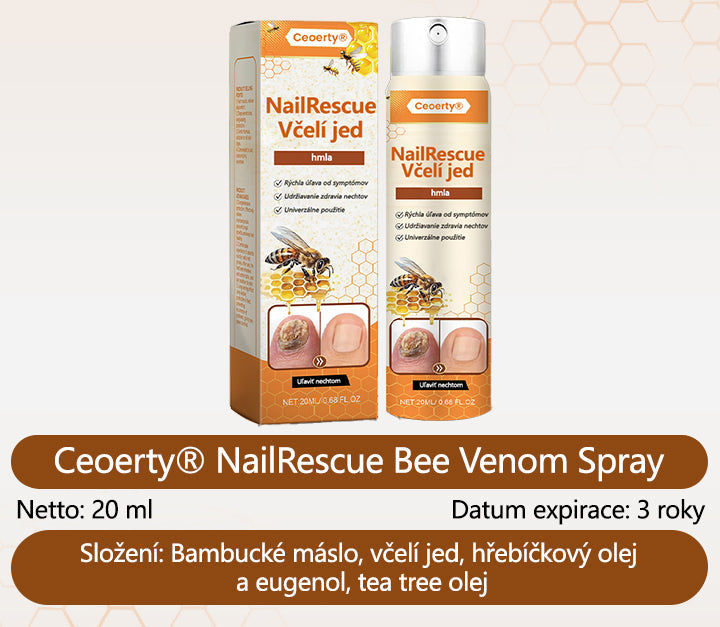 2025🎁 Limitovaná akcia 70% ZĽAVA ️ ️⏳ Ceoerty® Sprej na nechtovú hubu s včelím jedom 💥 Oprava všetkých problémov s nechtami do 2 týždňov
