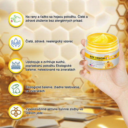 2024 NOVINKA Velisse™ Pleťový krém s včelím jedom(🧑‍⚕️Odporúča sa AAD), na odstránenie bradavíc, akné a jaziev – lieči viaceré kožné stavy