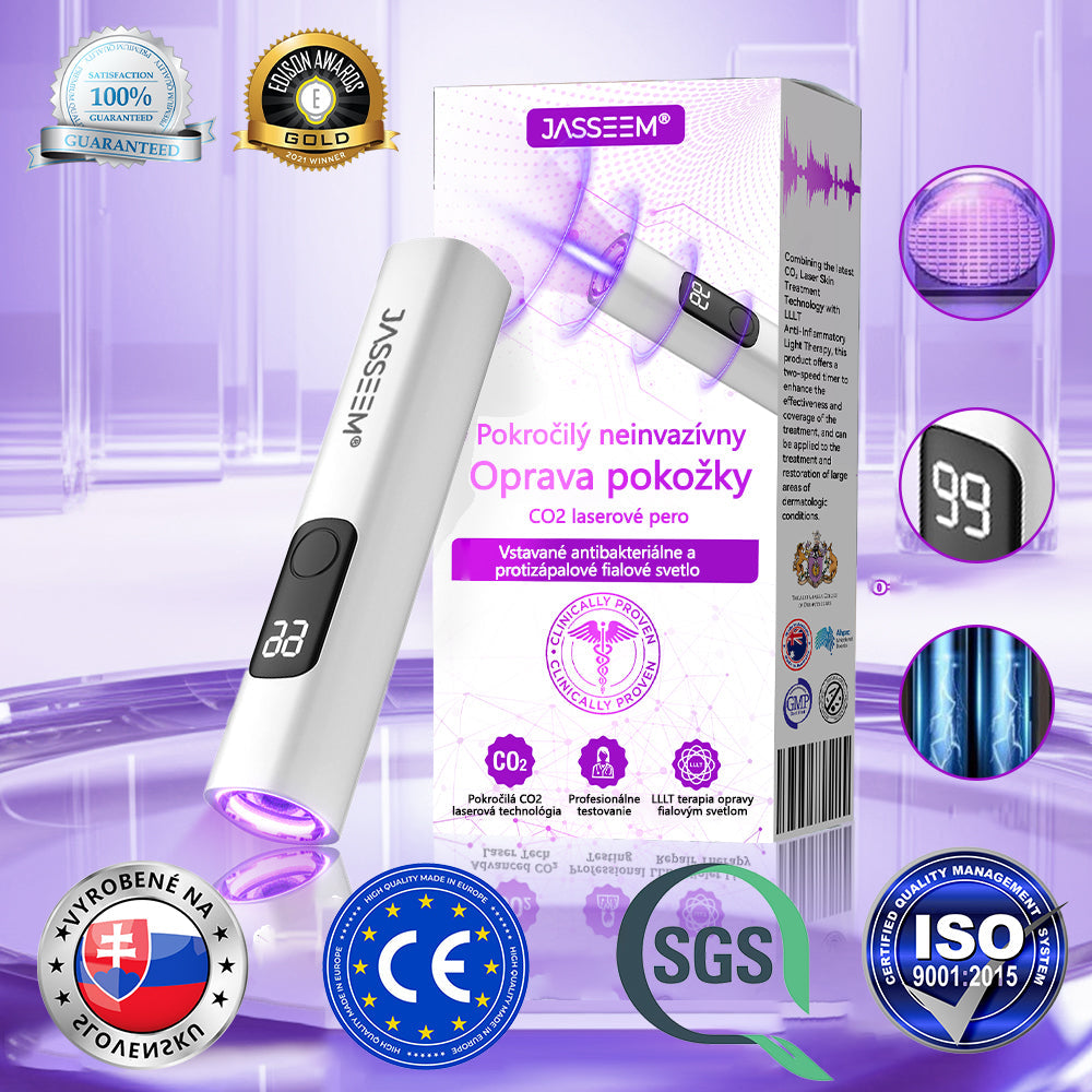 𝐉𝐚𝐬𝐬𝐞𝐞𝐦® Pokročilé neinvazívne CO₂ laserové pero na opravu pokožky 💕 (Jemne odstraňuje bradavice, materské znamienka, starecké škvrny a kožné výrastky – bez bolesti, bez starostí!)