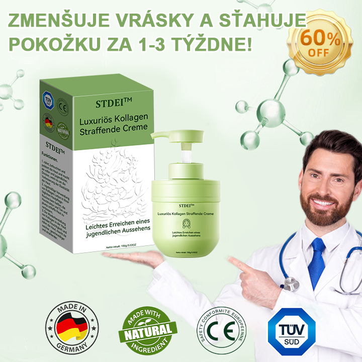 𝐒𝐓𝐃𝐄𝐈™ Kolagénový spevňujúci krém (🔥Časovo obmedzená zľava 74%!) 🏆