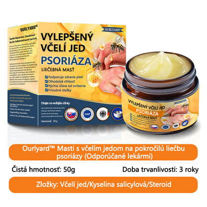 🌿Pokročilá masť na liečbu psoriázy Ourlyard™ (👨‍⚕Odporúčané lekárom) je certifikovaná Slovenským ústavom liečiv a zdravotníckych pomôcok (BFARM) a získala certifikáciu CE.