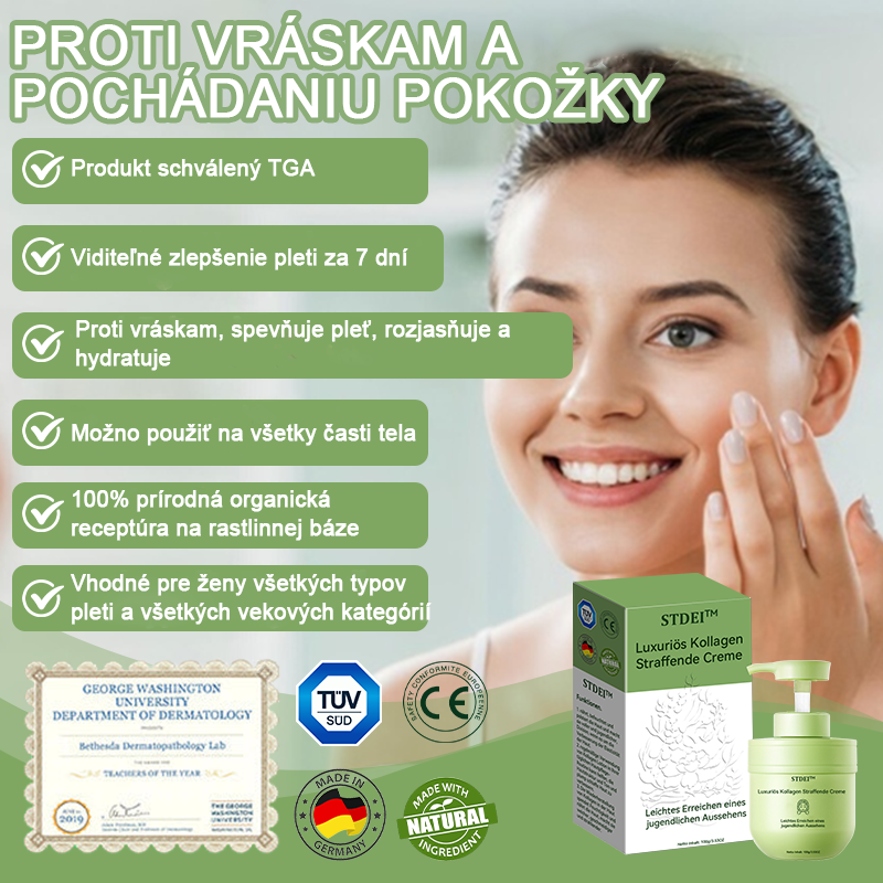 𝐒𝐓𝐃𝐄𝐈™ Kolagénový spevňujúci krém (🔥Časovo obmedzená zľava 74%!) 🏆