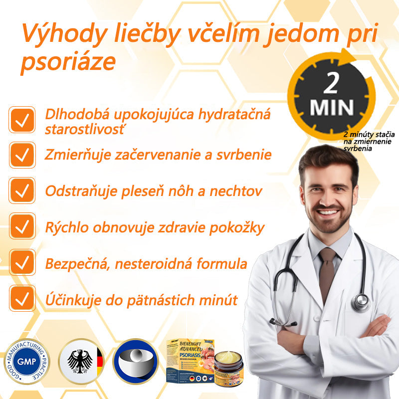 🌿Pokročilá masť na liečbu psoriázy Ourlyard™ (👨‍⚕Odporúčané lekárom) je certifikovaná Slovenským ústavom liečiv a zdravotníckych pomôcok (BFARM) a získala certifikáciu CE.