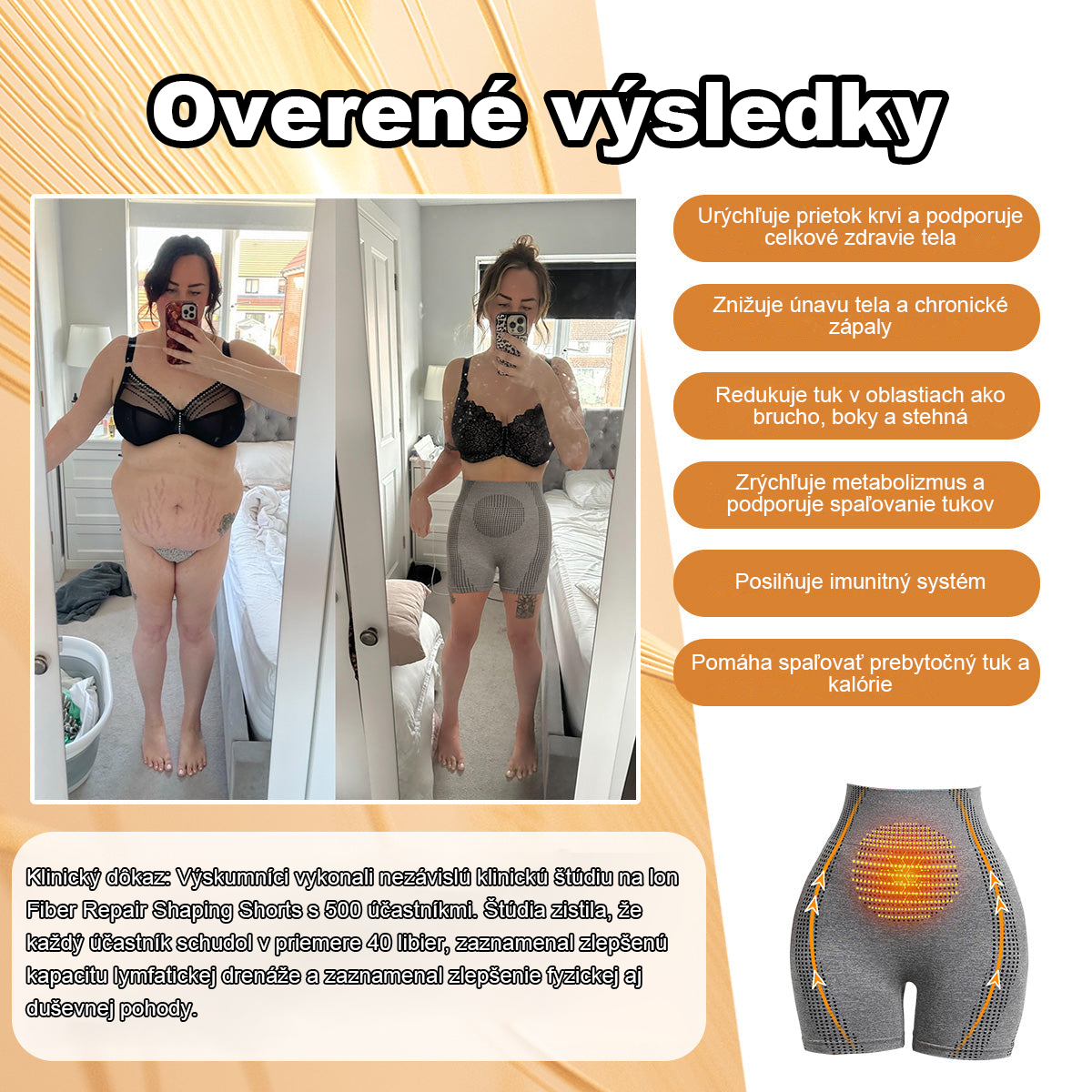 ✨【Pripravené na jeseň 2024】𝐒𝐡𝐨𝐫𝐭𝐬™ Mikrovibračný masážny modul, oprava iónových vlákien, tvarovacie šortky🌻