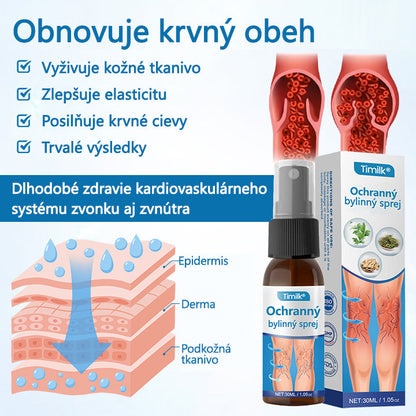 🌿🌿 Timilk® VeinGuard – Bylinný sprej na kŕčové žily s preukázanou účinnosťou už za 7 dní!