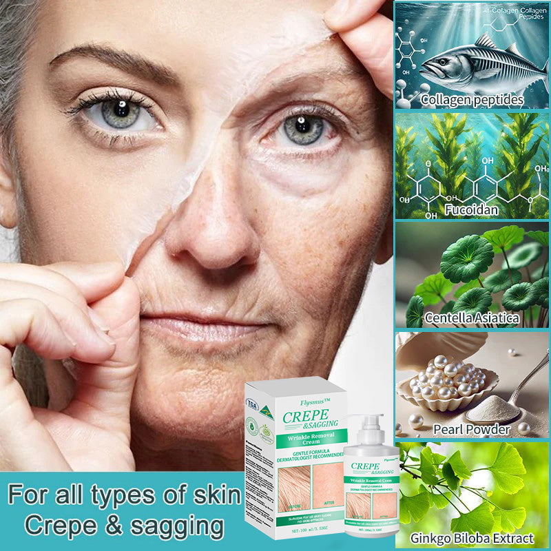 💖🥳Flysmus™ krém na odstránenie vrások, riešenie krepovatenia a ochabnutia (🔥74% zľava na obmedzený čas!)