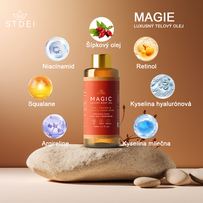 𝗦𝗧𝗗𝗘𝗜™ Magický luxusný telový olej (obmedzená časová zľava 80 % – posledných 30 minút)🌹🔥