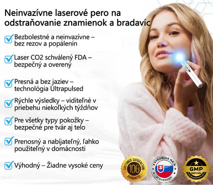 Bikenda®🎁 Neinvazívne laserové pero na odstránenie znamienok a bradavíc