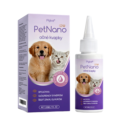 🎉 Novoročná akcia | Pigiva® Pet Nano očné kvapky