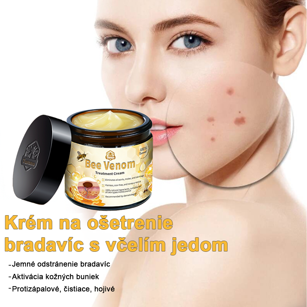 🏵️[Oficiálny vlajkový obchod] 𝑻𝒖𝒓𝒐𝒏𝒖™ Krém na ošetrenie pleti s včelím jedom (👨‍⚕𝐀𝐀𝐃 ODPORÚČANIA)